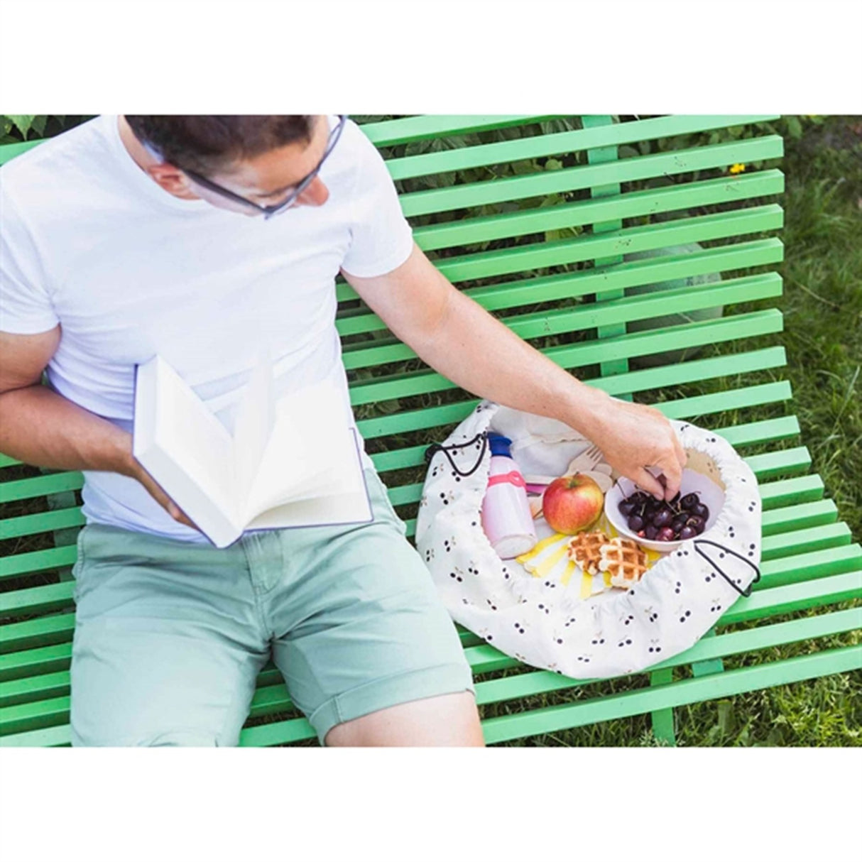 Play&Go Oppbevaringspose Mini Cherry Gold