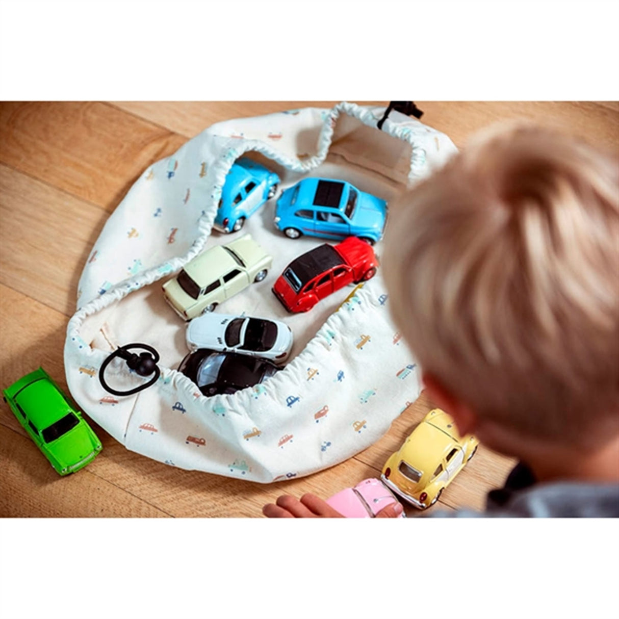 Play&Go Oppbevaringspose Mini Cars