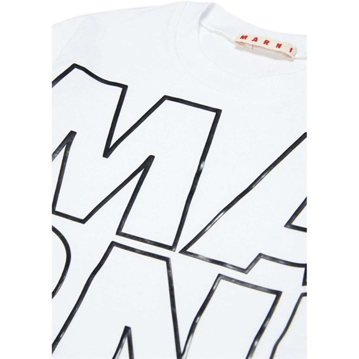 Marni White Logo T-shirt