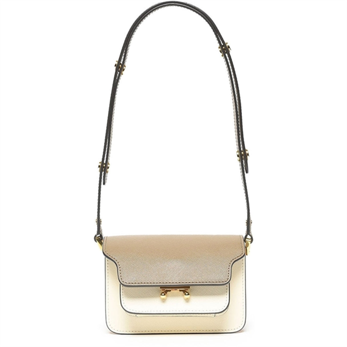 Marni Cigar/Shell/Pumpkin Skulderveske