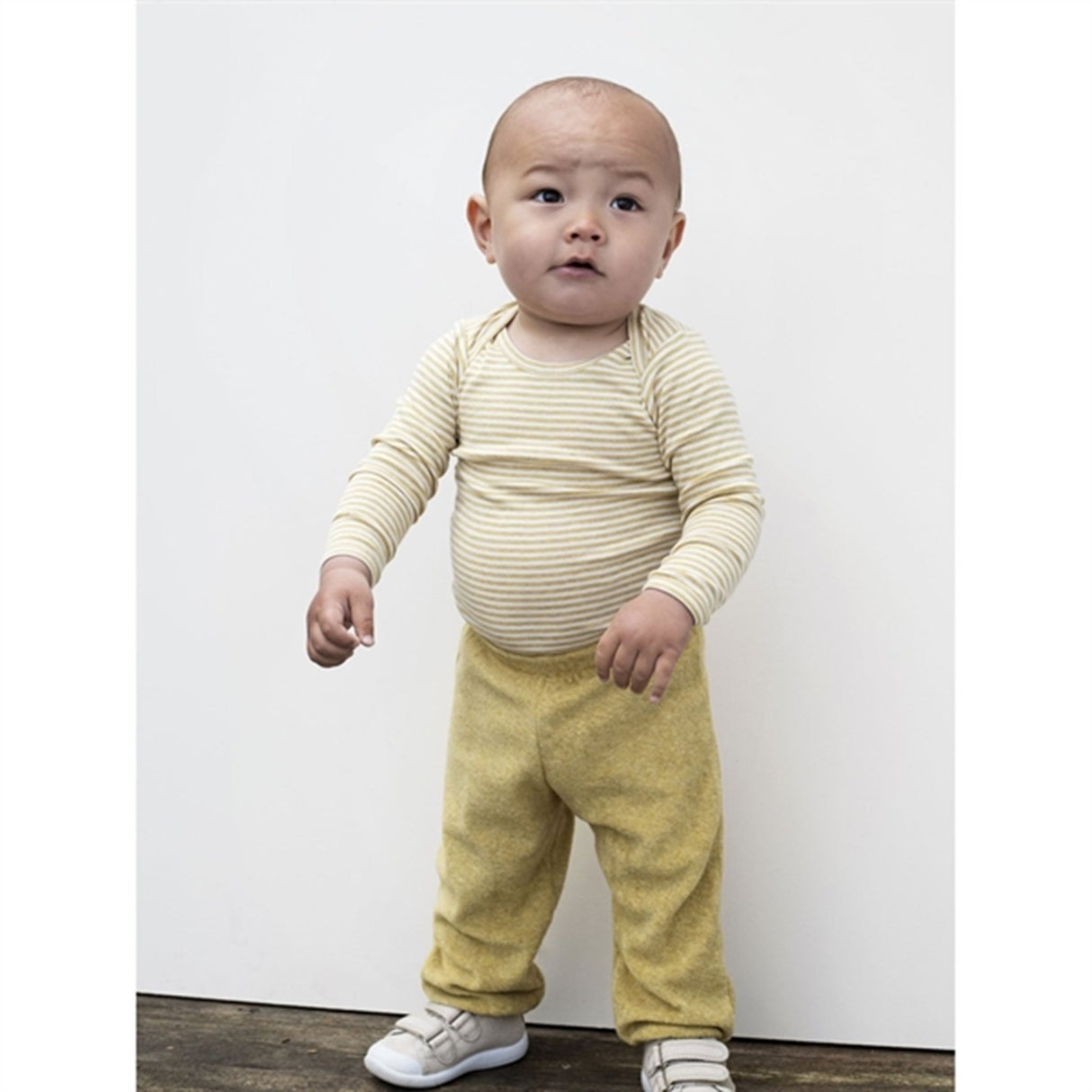 Serendipity Chamomile/Offwhite Baby Body Stripe