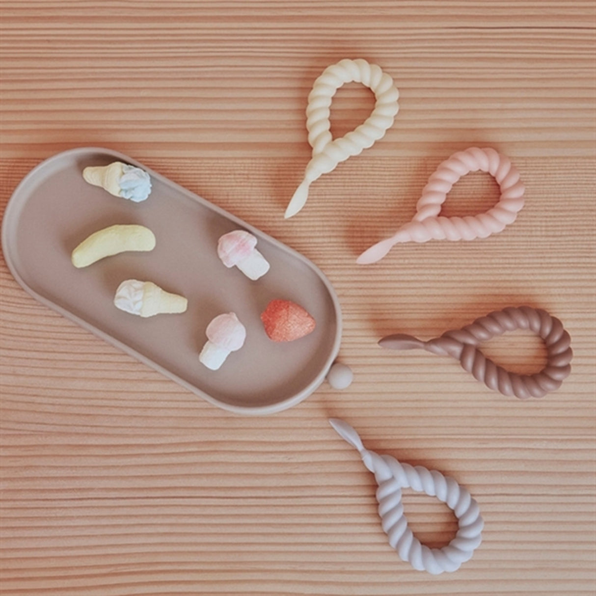 OYOY Mellow Skeer 2-pak Vanilla/Rose