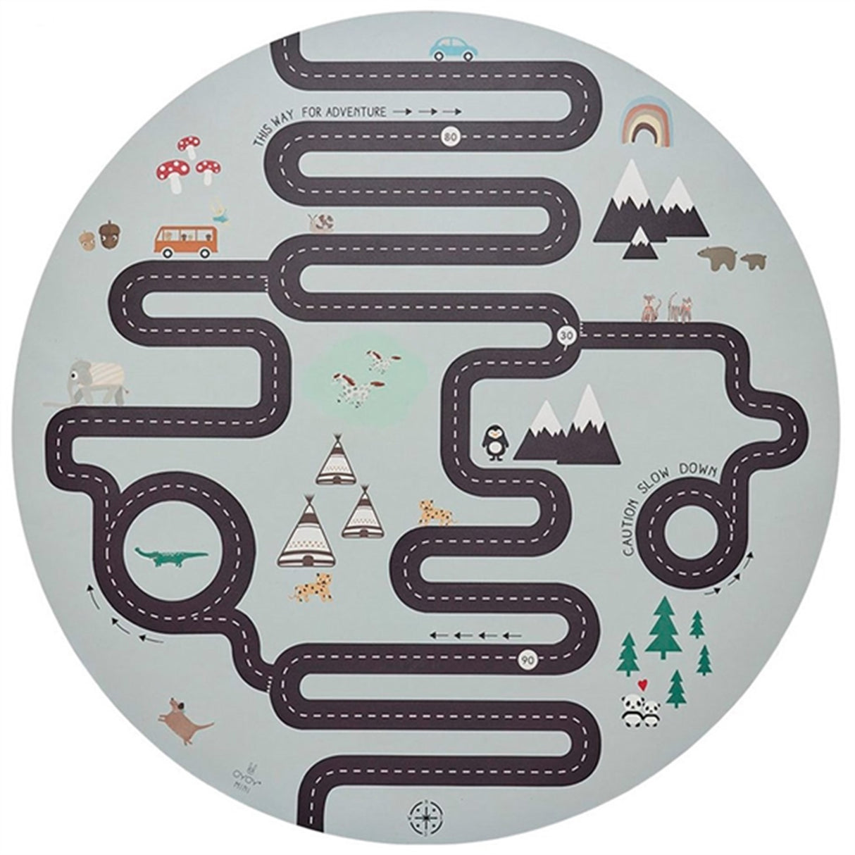 OYOY Adventure Leketeppe Multi