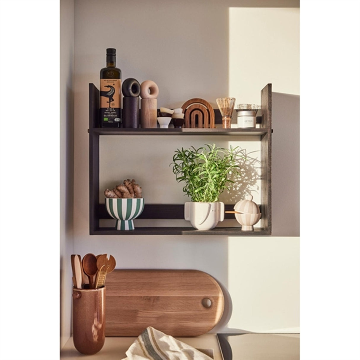 OYOY Elephant Krukke Offwhite