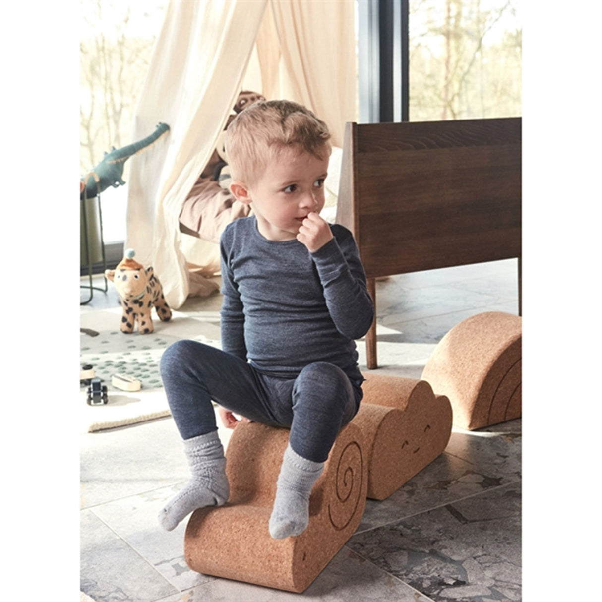 OYOY Cork Sally Snegl Nature