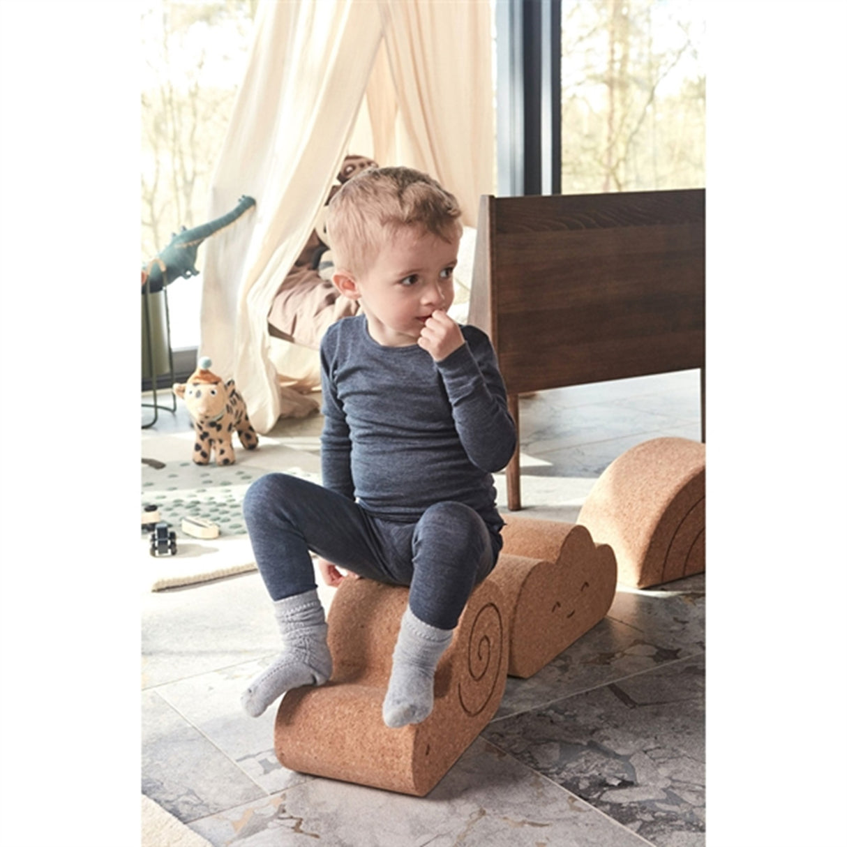 OYOY Cork Chloe Sky Nature