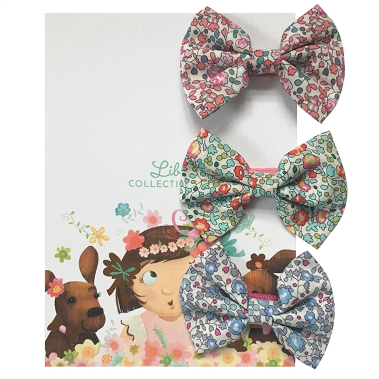 Milledeux Gaveæske Liberty Hårspænde 3 stk