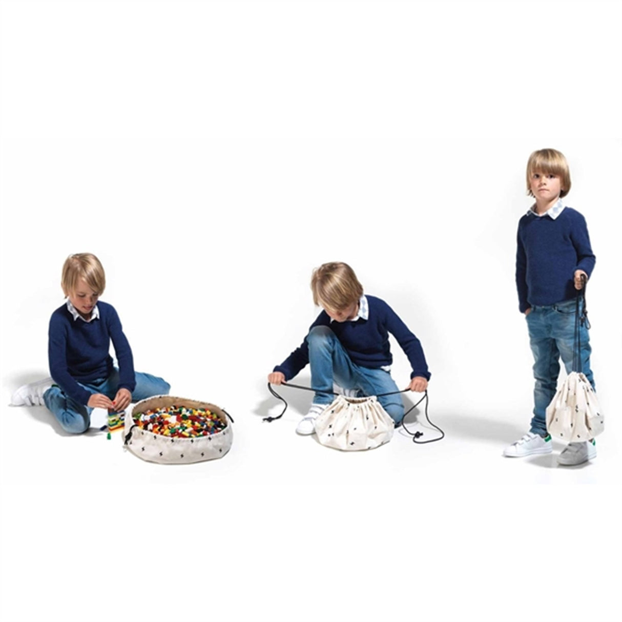 Play&Go Oppbevaringspose Mini Thunderbolt