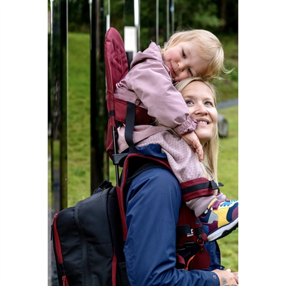 MiniMeis Ryggsekk Burgundy