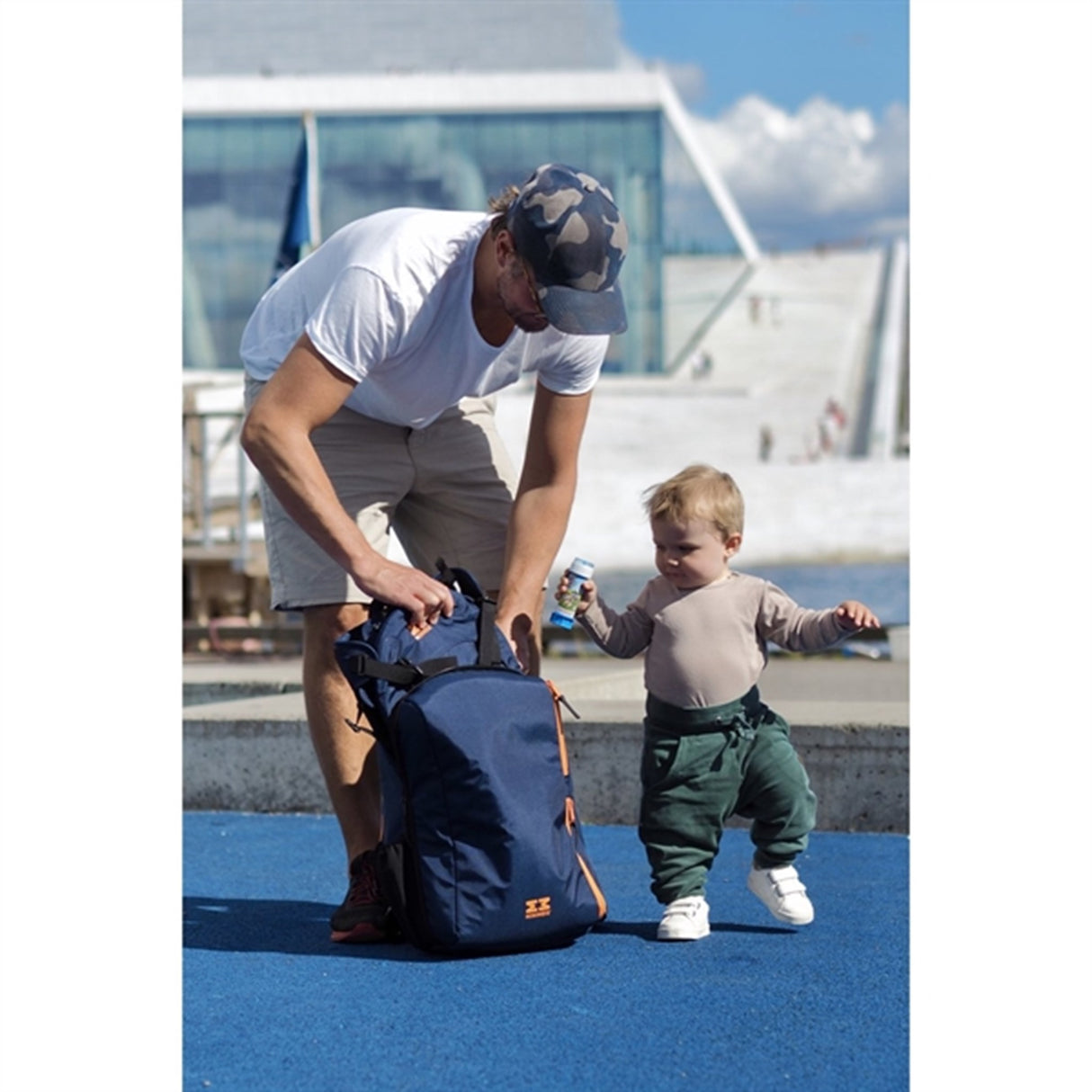 MiniMeis Ryggsekk Navy Blue