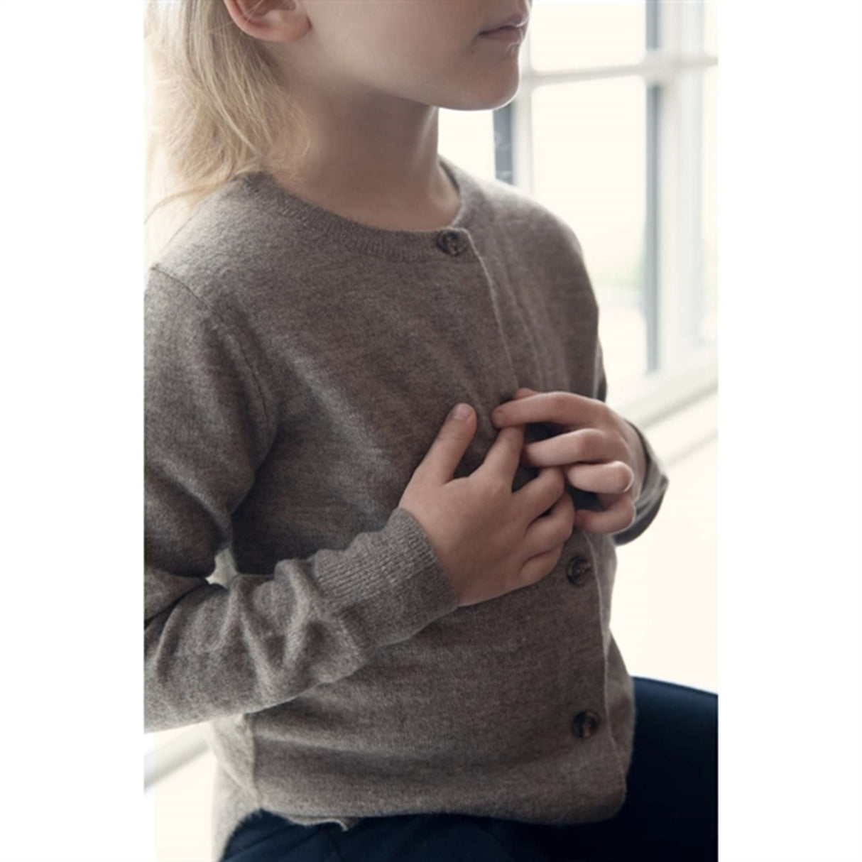 HOLMM Millet Mob Yak Uld Strikk Cardigan