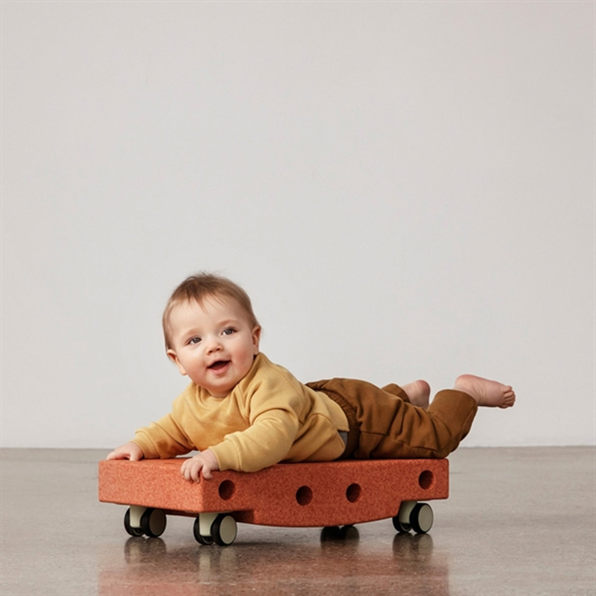 MODU Rullebræt Burnt Orange/Dusty Green