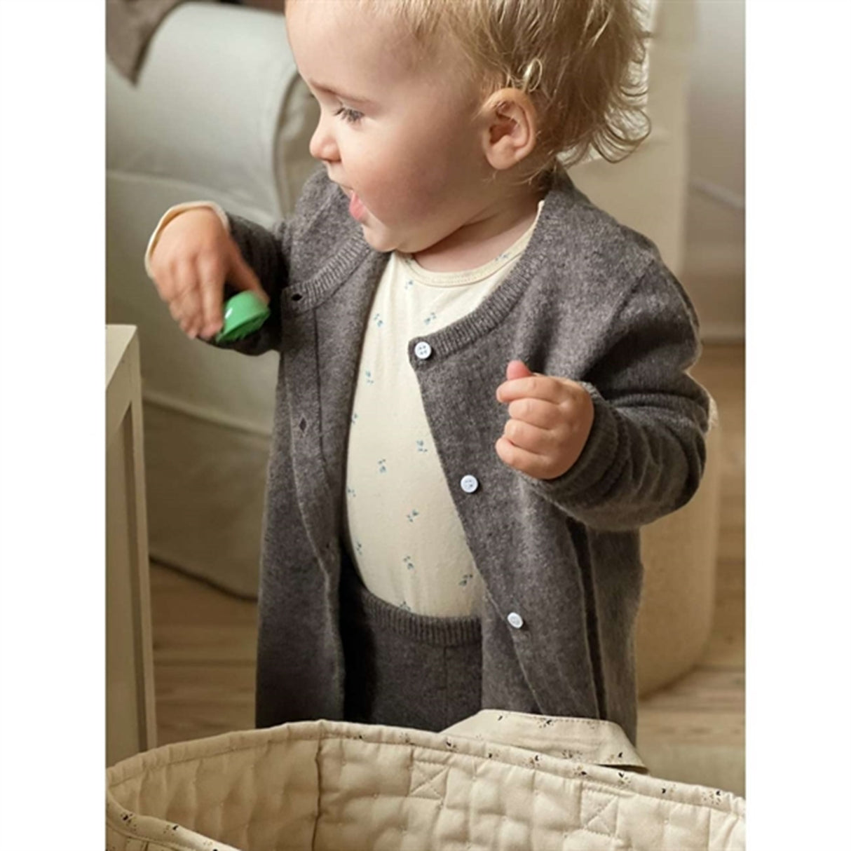 HOLMM Otter Molly Cashmere Strikk Cardigan