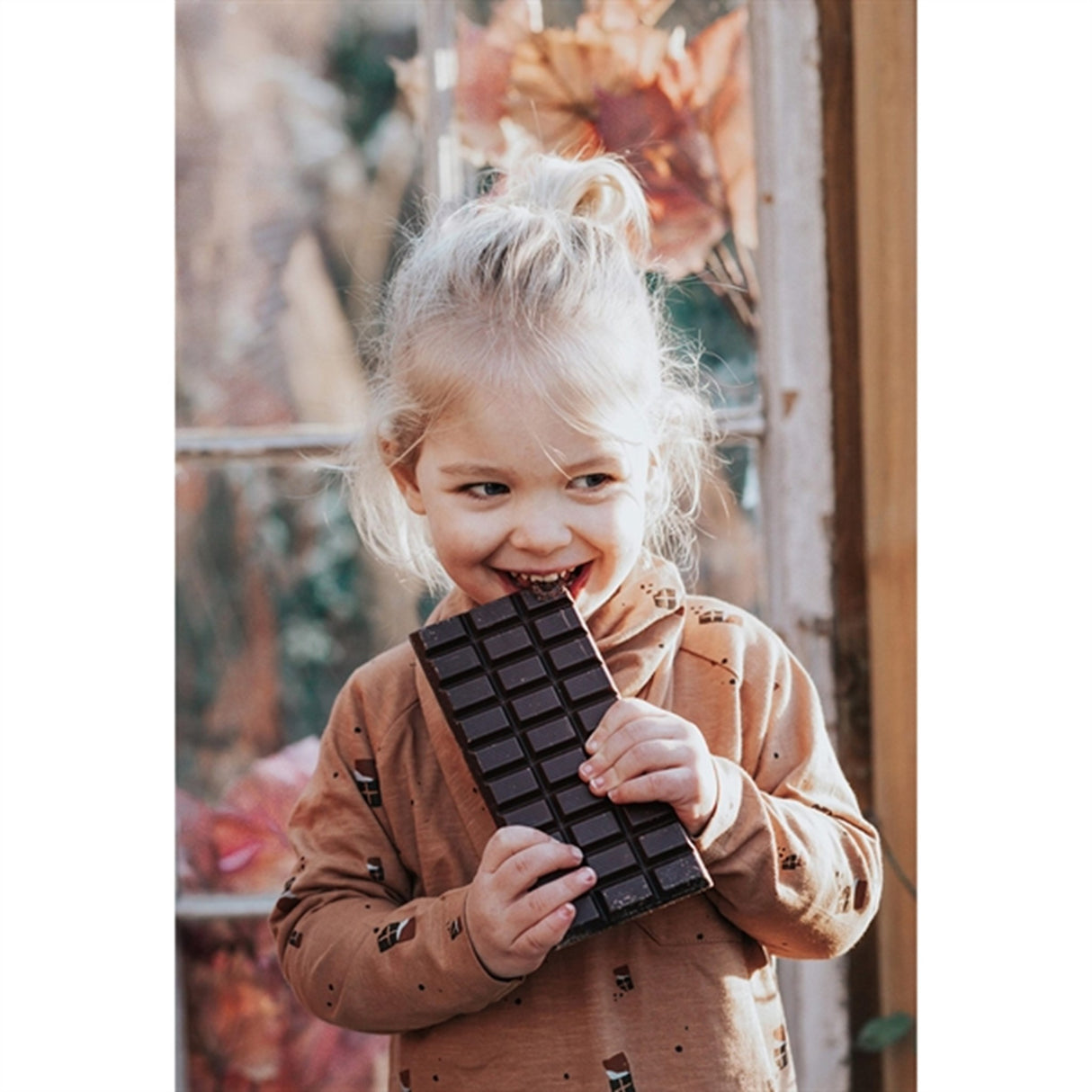 Monsieur Mini Mini Chocolate AOP Genser