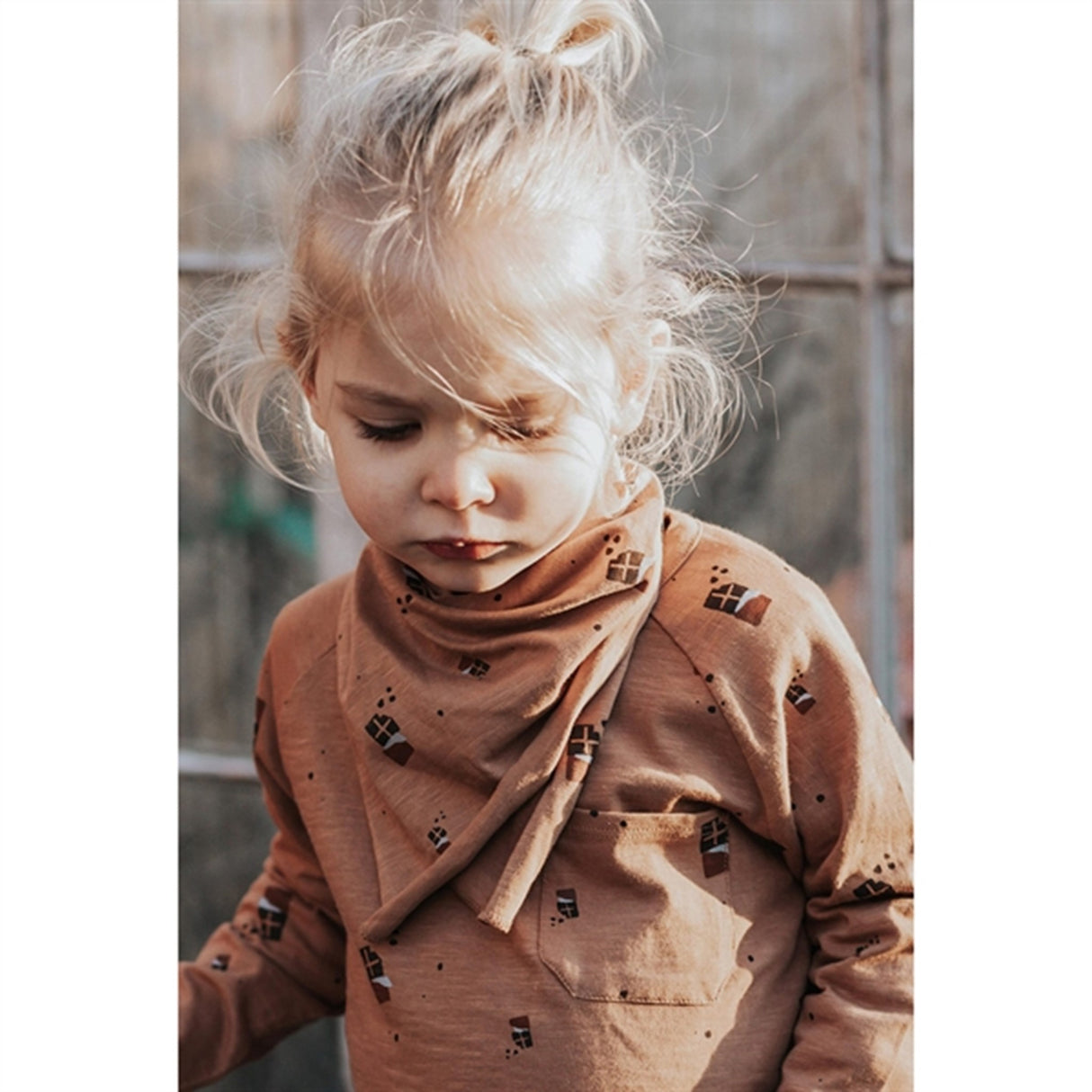 Monsieur Mini Mini Chocolate AOP Genser