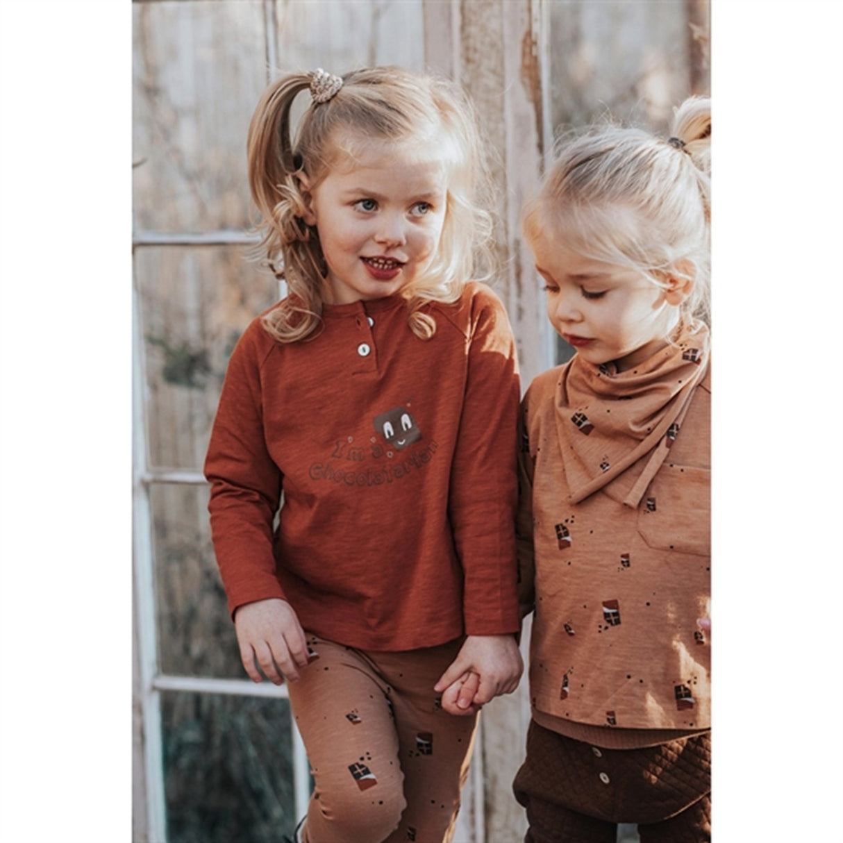 Monsieur Mini Mini Chocolate AOP Genser