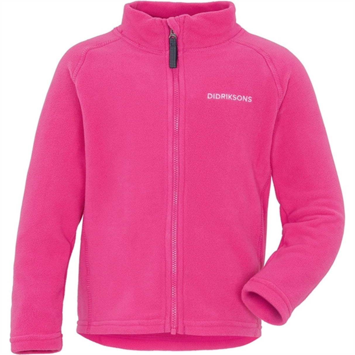 Didriksons Monte Plastic Pink Fleece Jakke m. Glidelås
