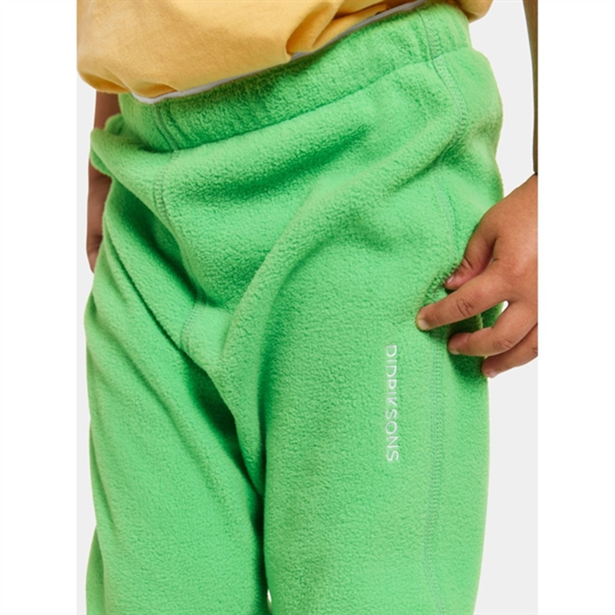 Didriksons Frog Green Monte Kids Fleece Bukser