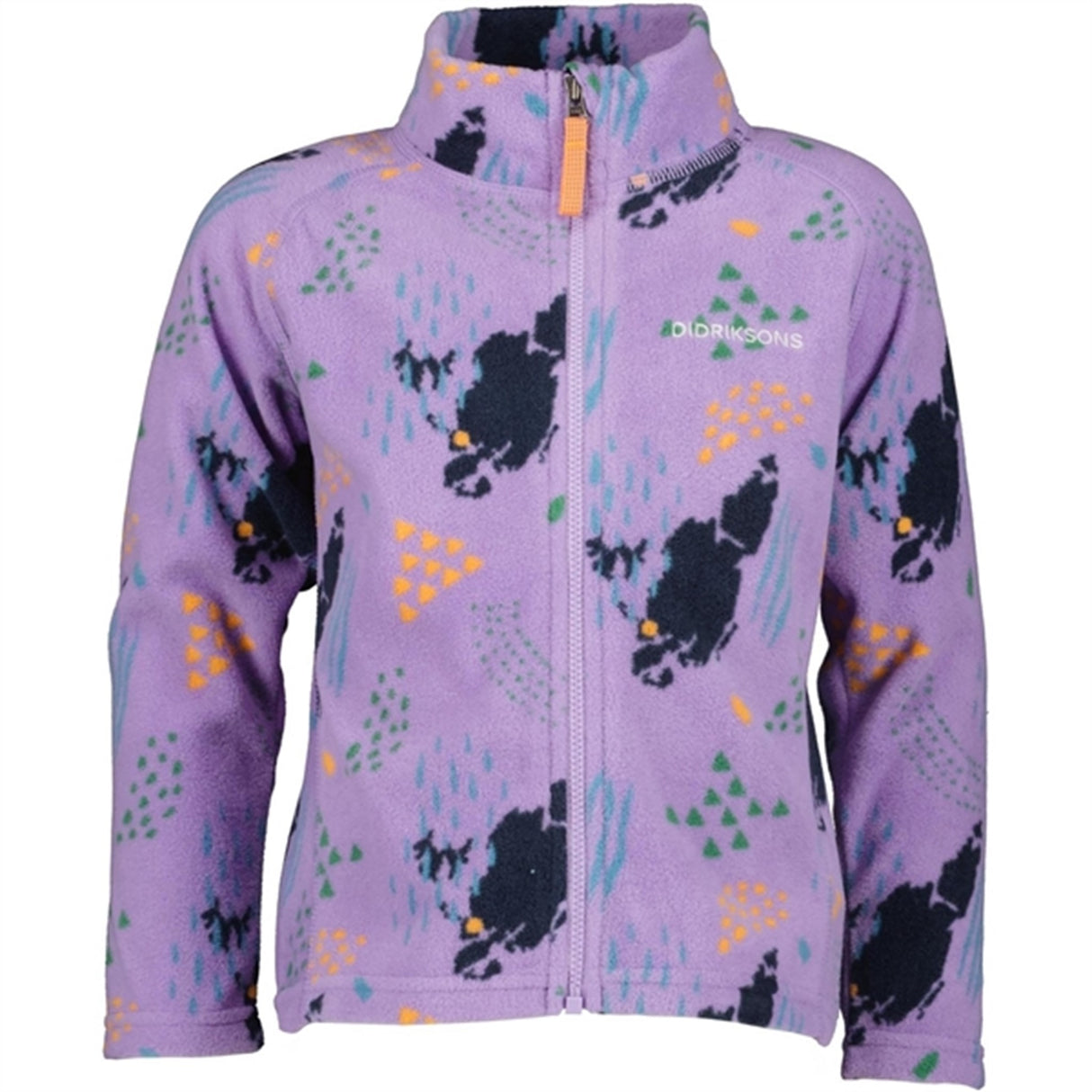 Didriksons Monte Grundsund Purple Fleece Jakke