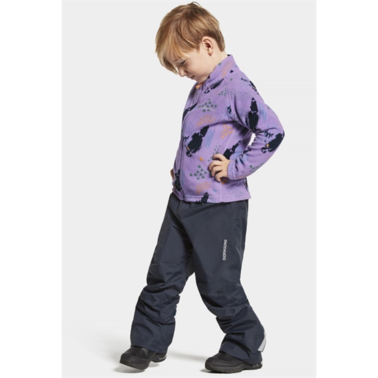 Didriksons Monte Grundsund Purple Fleece Jakke