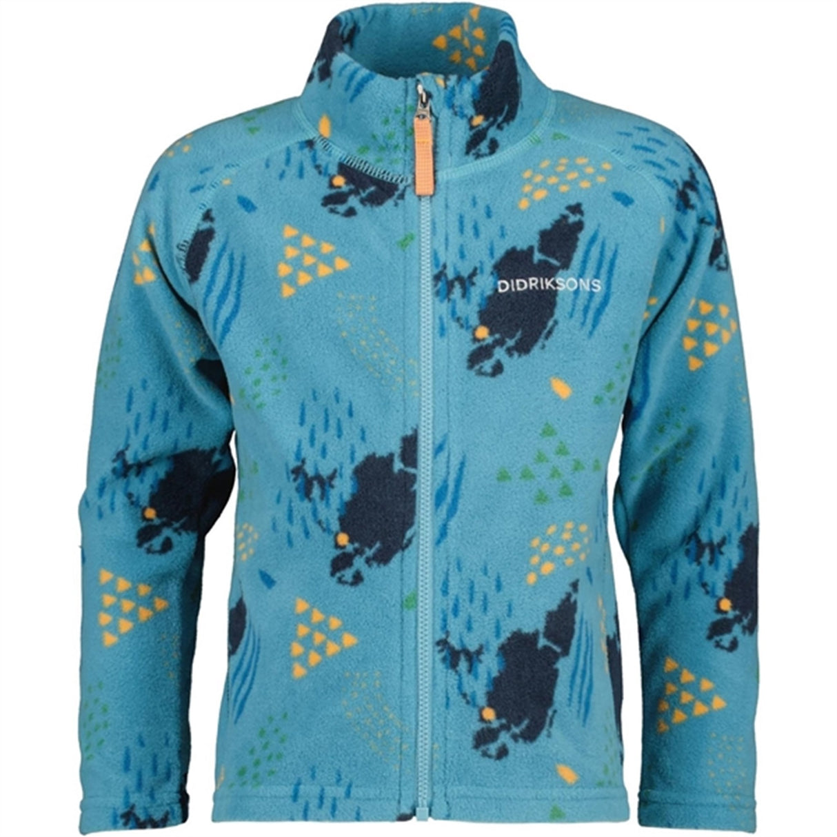 Didriksons Monte Grundsund Blue Fleece Jakke