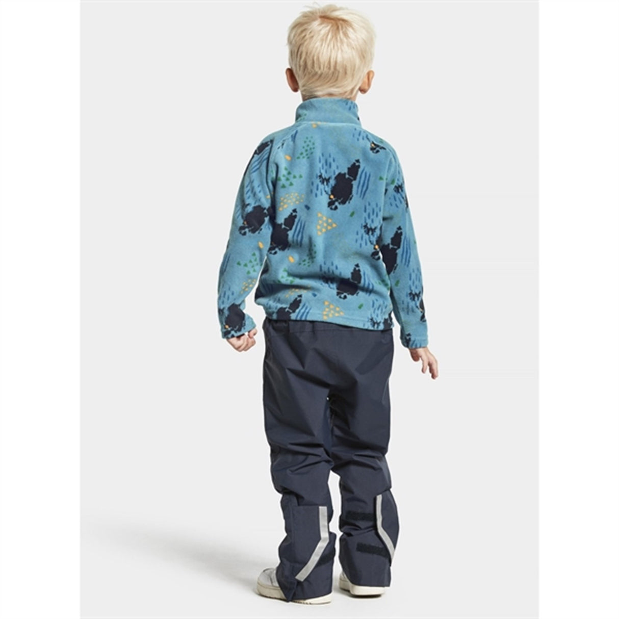Didriksons Monte Grundsund Blue Fleece Jakke