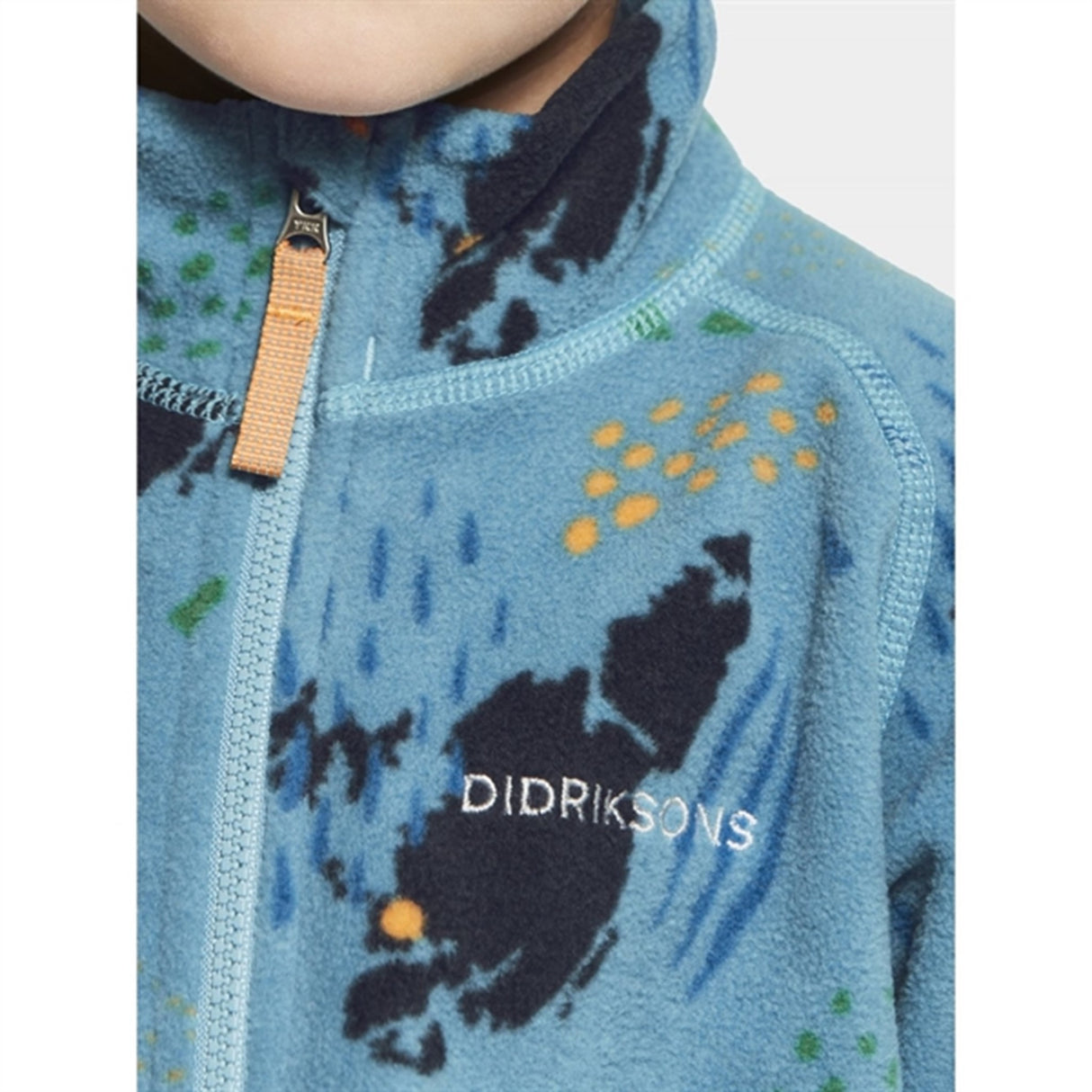 Didriksons Monte Grundsund Blue Fleece Jakke
