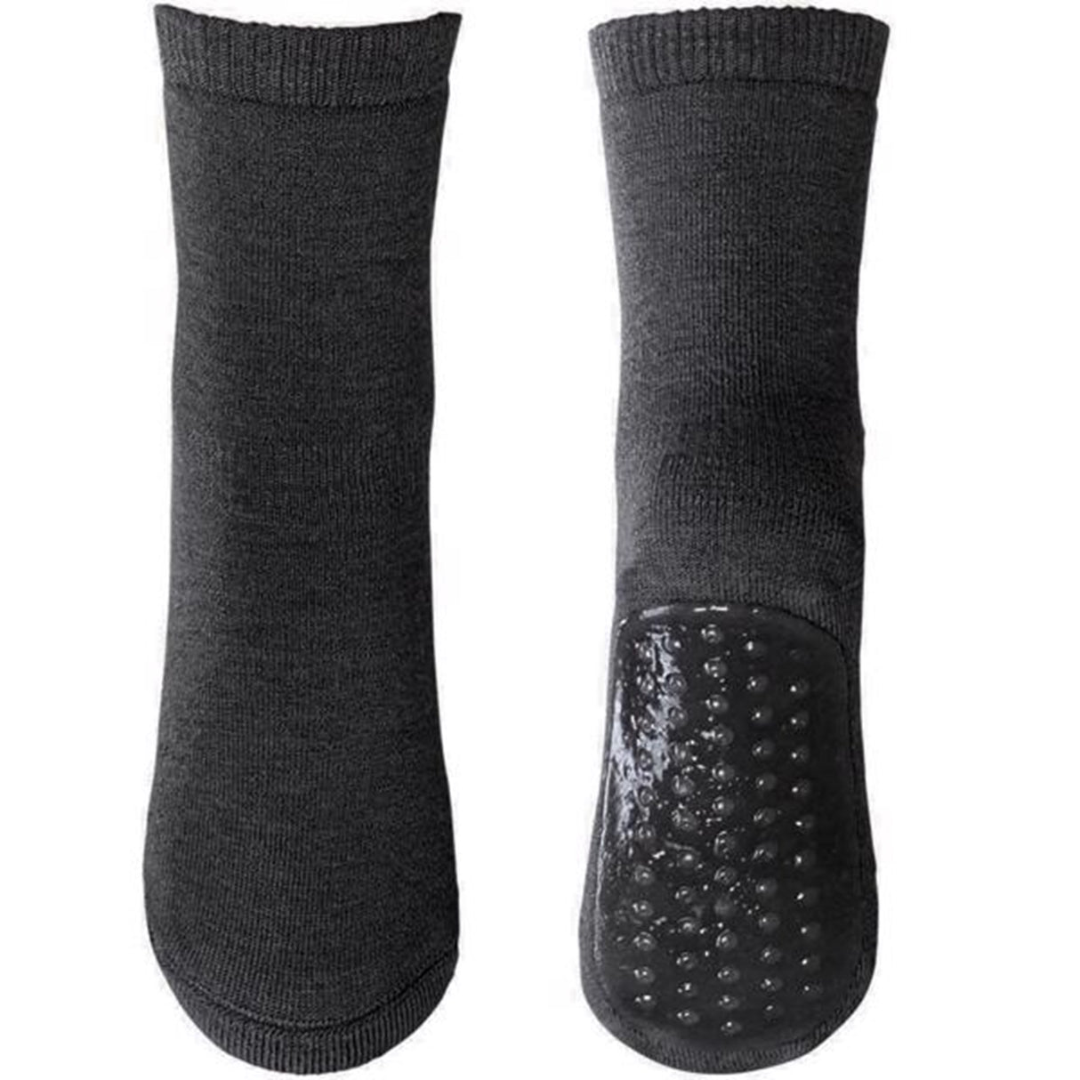 MP 7953 Cotton Strømper Anti-Slip 497 Mørkegrå