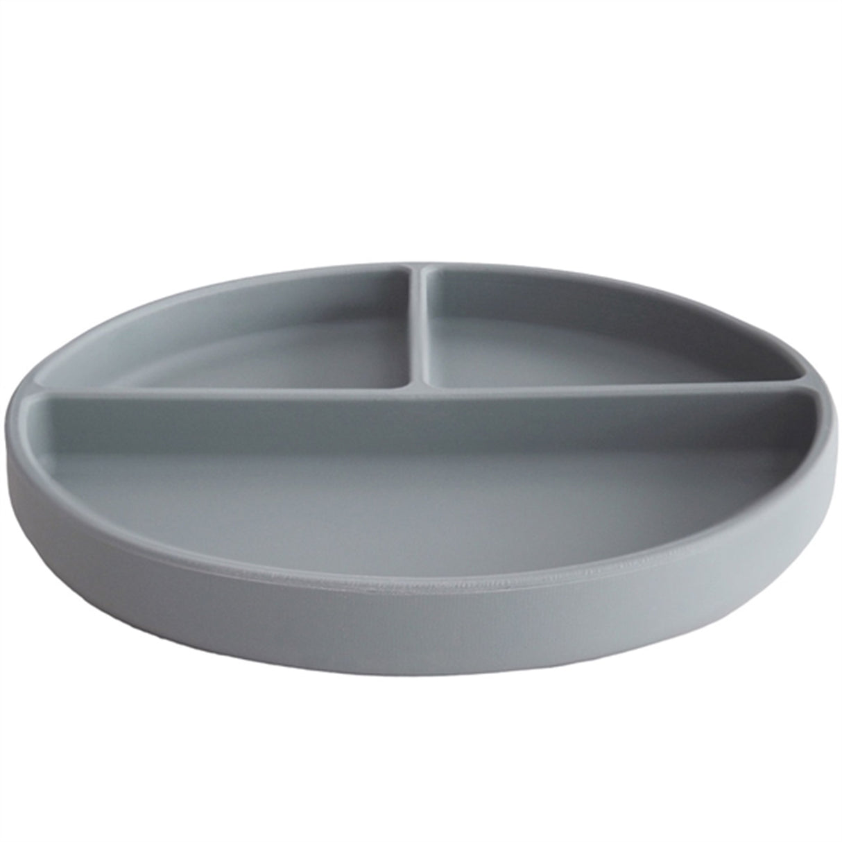 Mushie Silikone Tallerken Stone