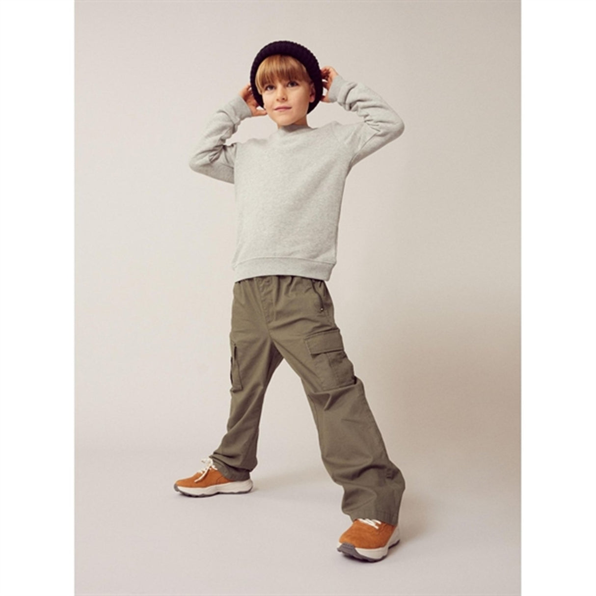 Name It Grey Melange Collegegenser