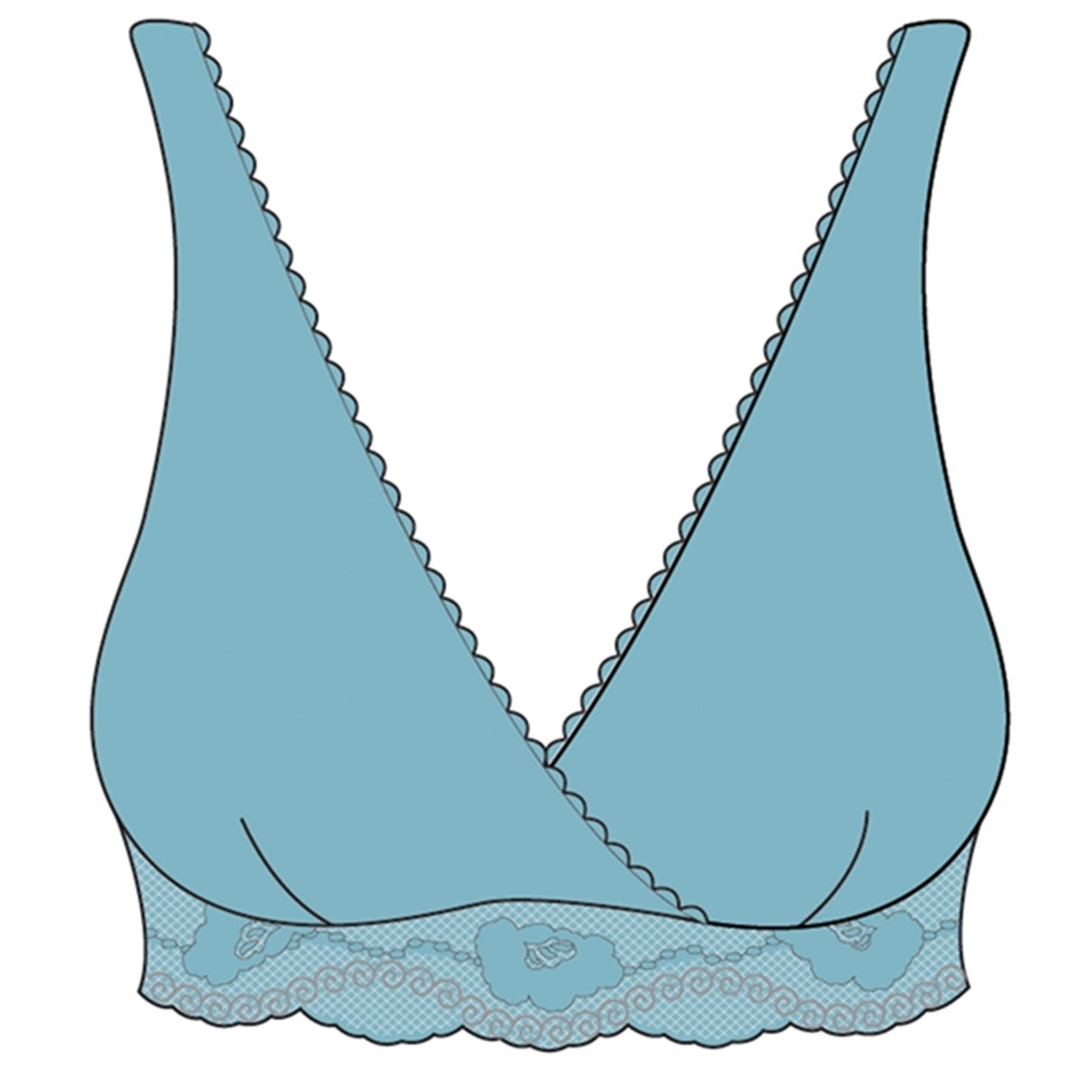 Carriwell Crossover Sove- og Amme-BH Sort