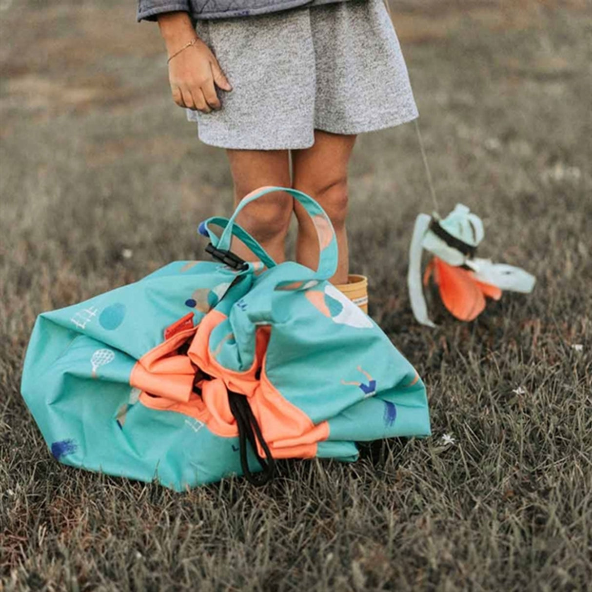 Play&Go 2-i-1 Leketeppe Outdoor Play