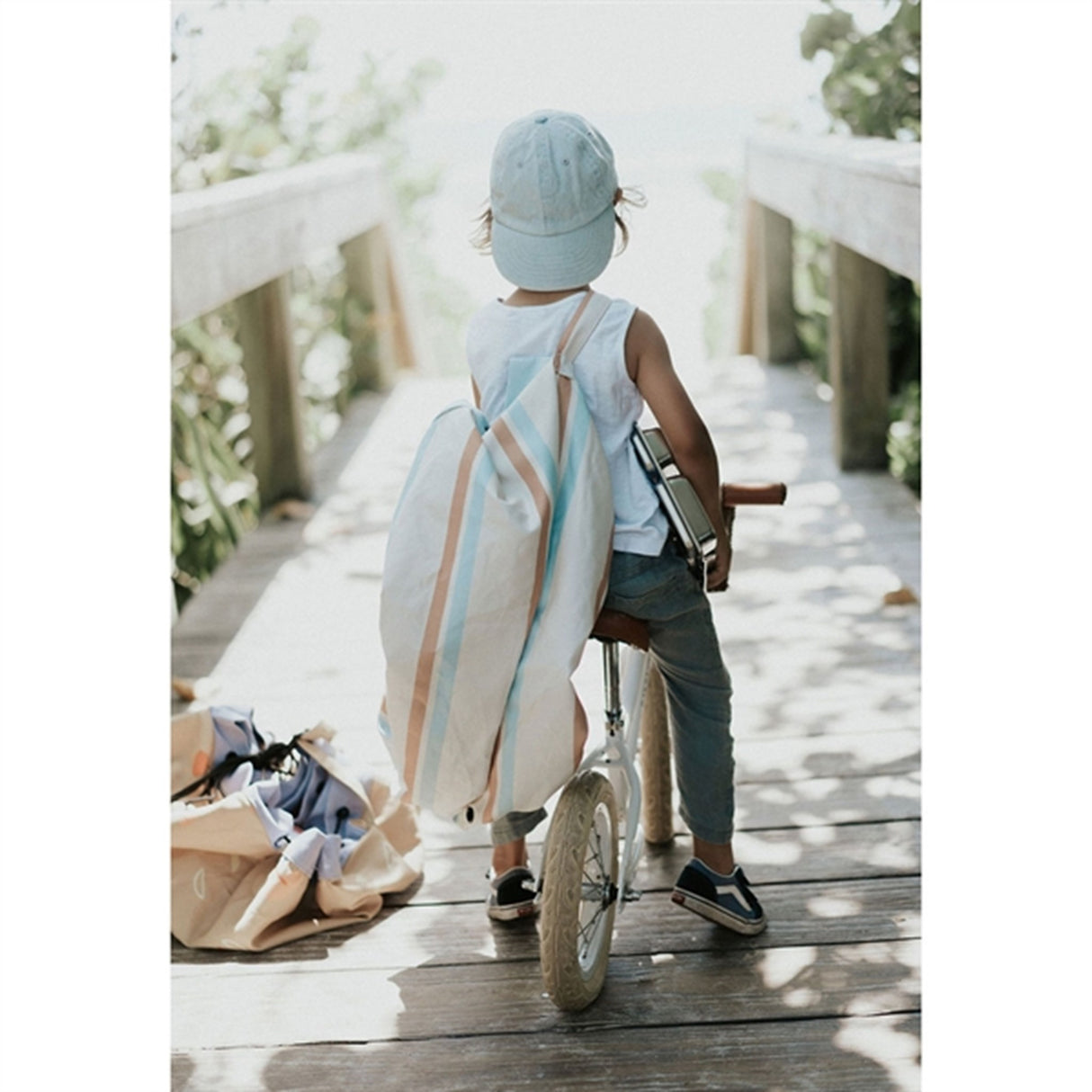 Play&Go 2-i-1 Leketeppe Outdoor Stripes