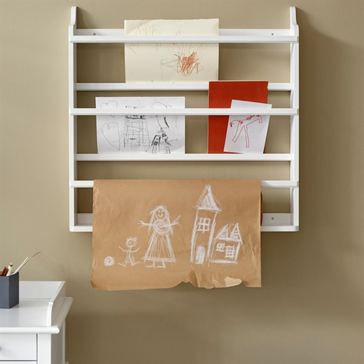 Oliver Furniture Seaside Tallerkenrekke Hvit 2