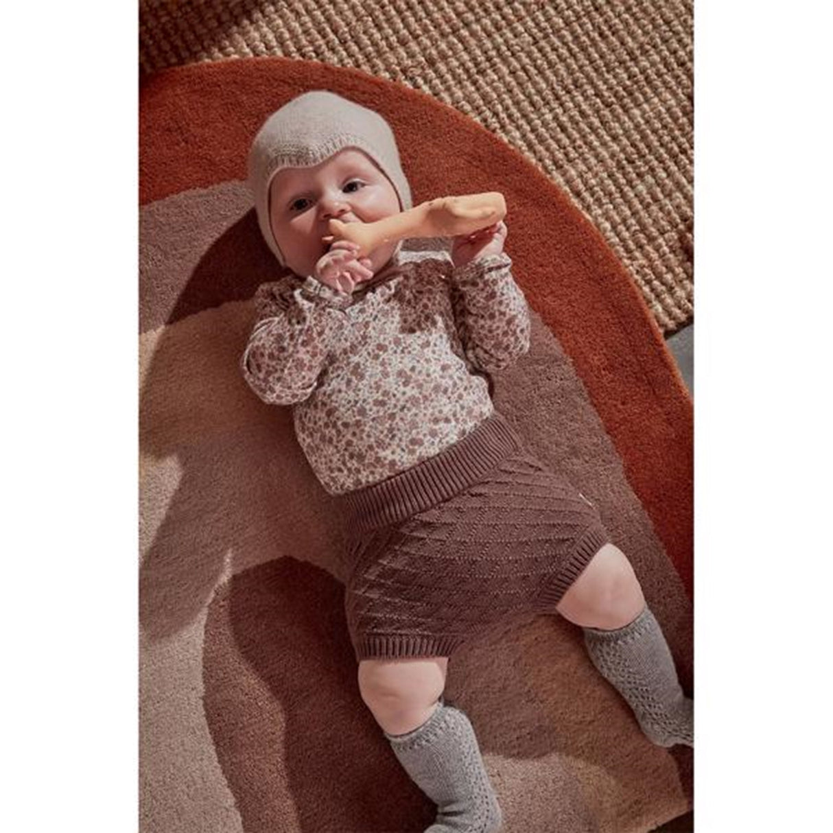 OYOY Rainbow Rug Choko