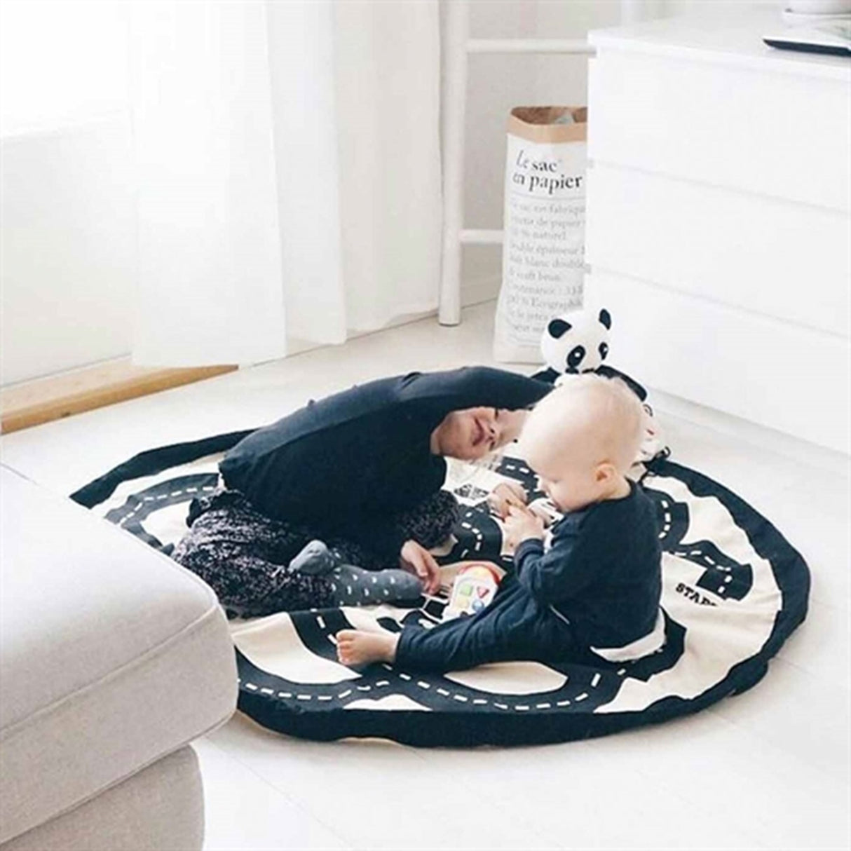 Play&Go 2-i-1 Leketeppe Roadmap/Thunderbolt