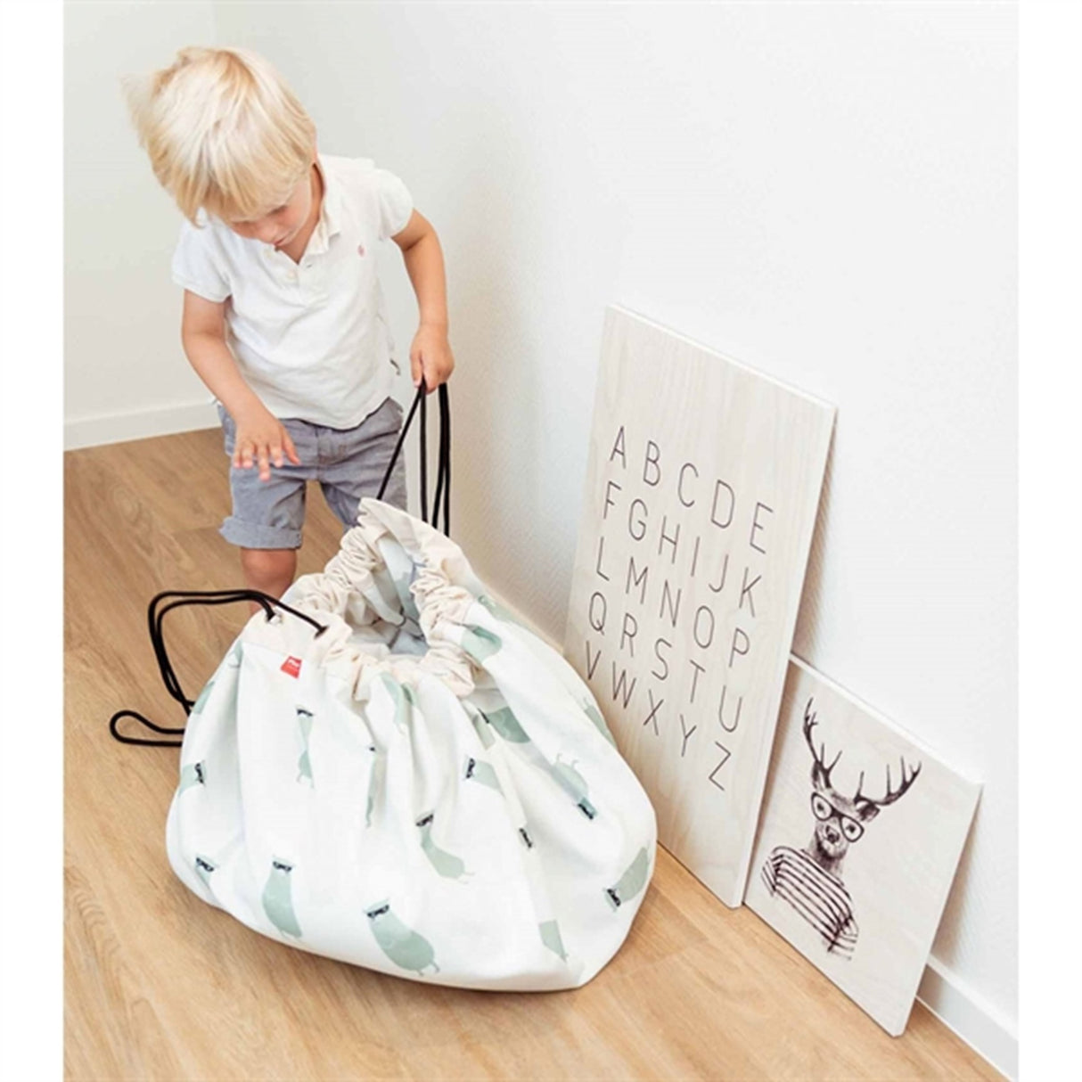 Play&Go 2-i-1 Leketeppe Trainmap/Bears