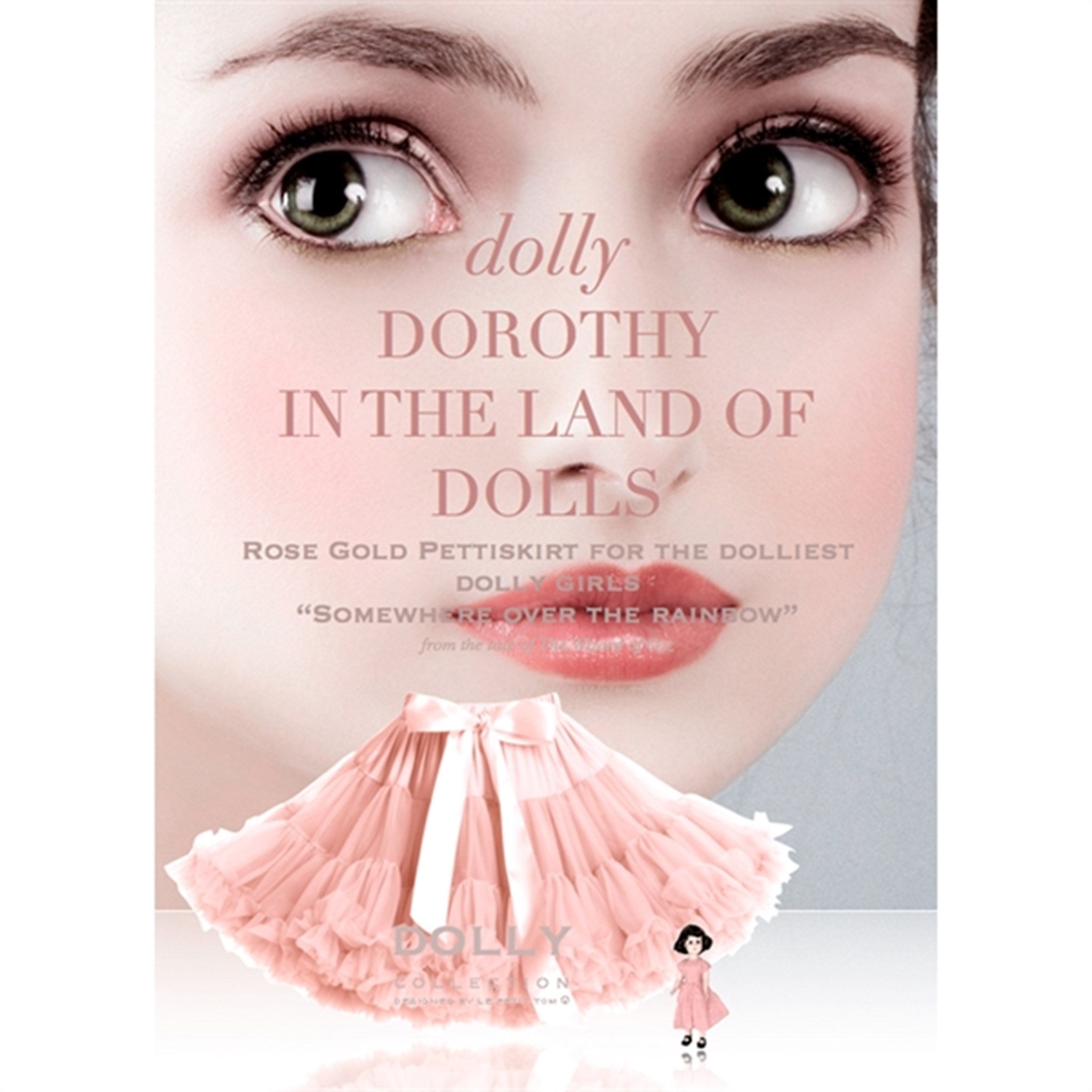Dolly By Le Petit Tom Pettiskirt Dorothy In The Land Of Dolls Skjørt Ballet Pink 2