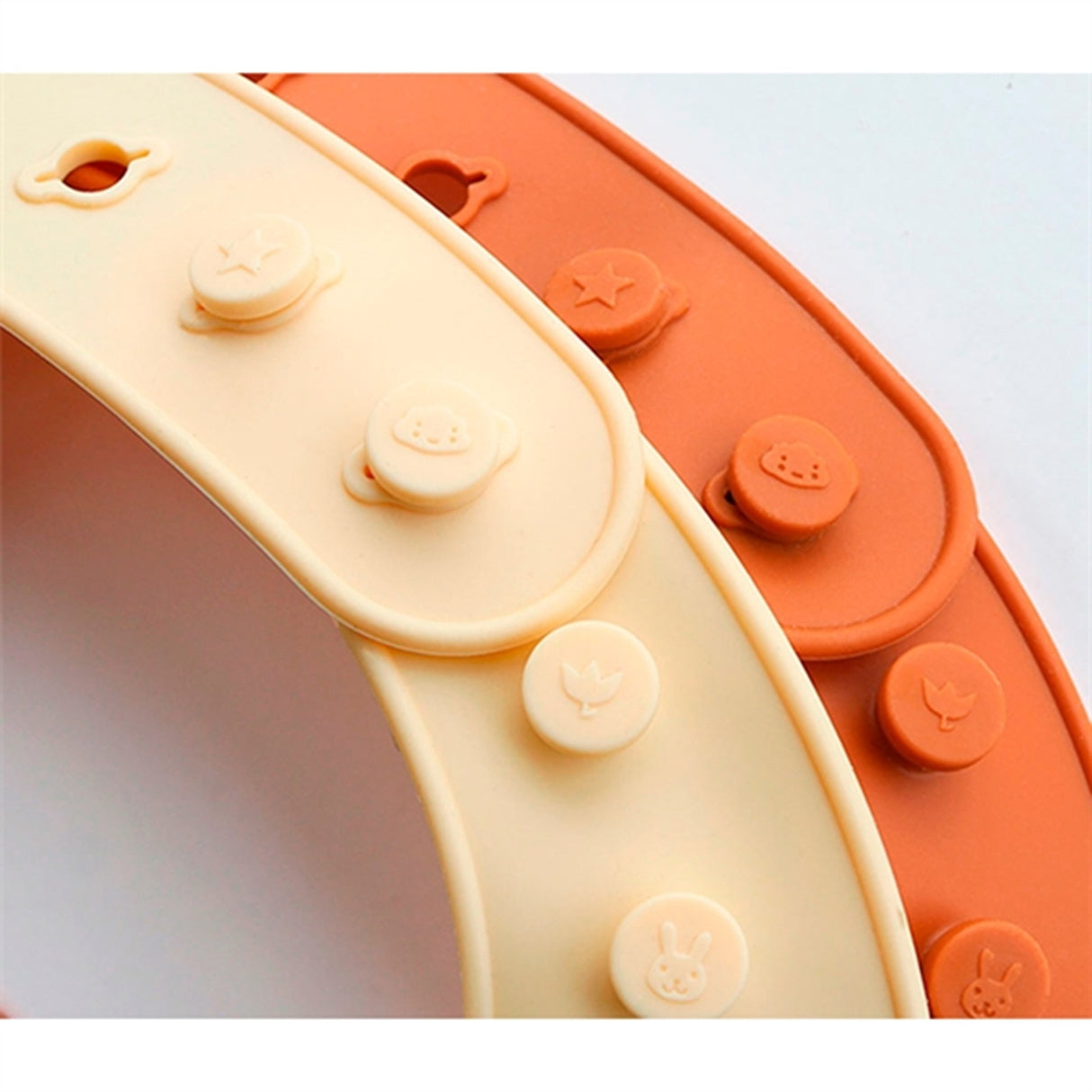 A Little Lovely Company Silikonsmekke 2-pak Rainbows