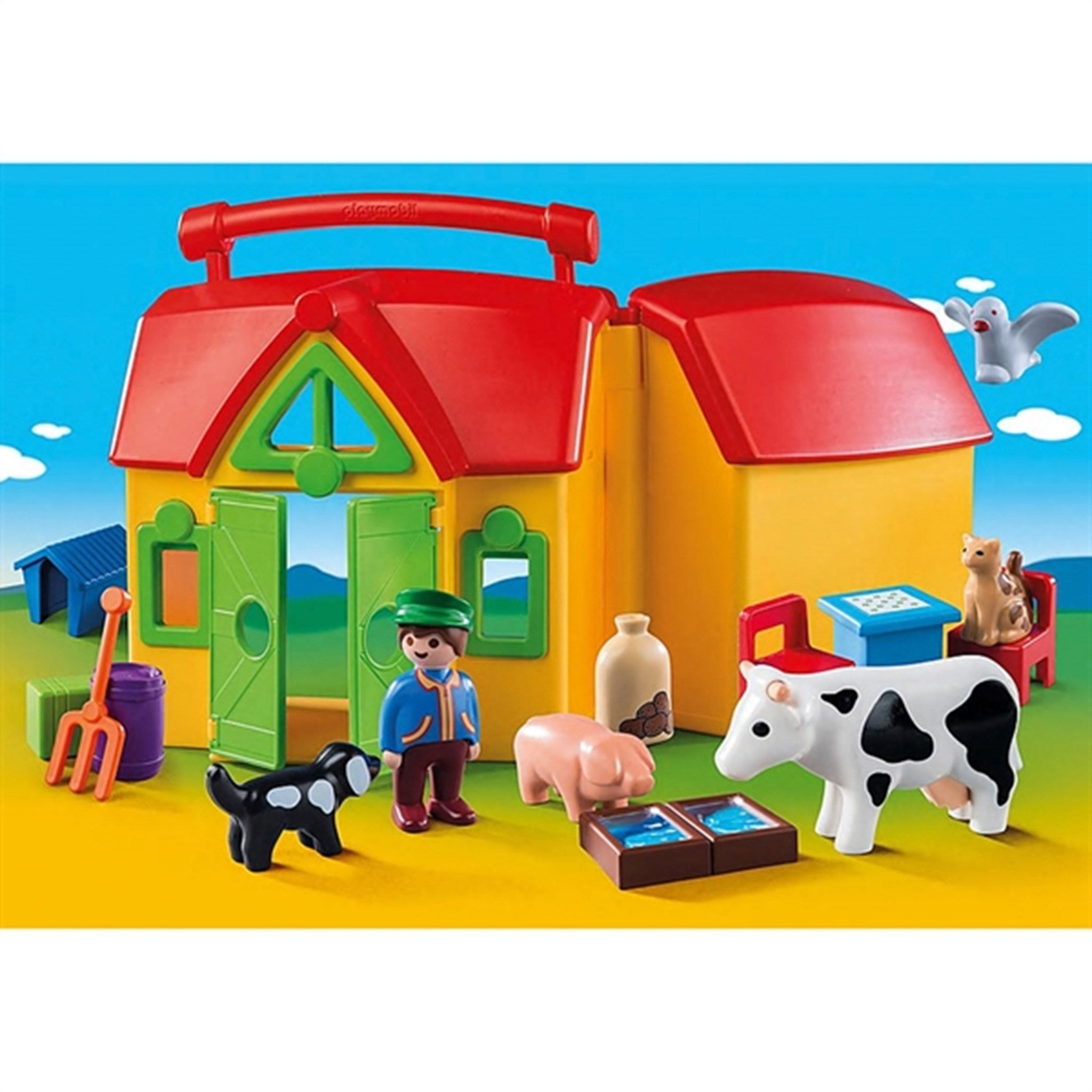 Playmobil® 1.2.3 My Take Along Farm 2