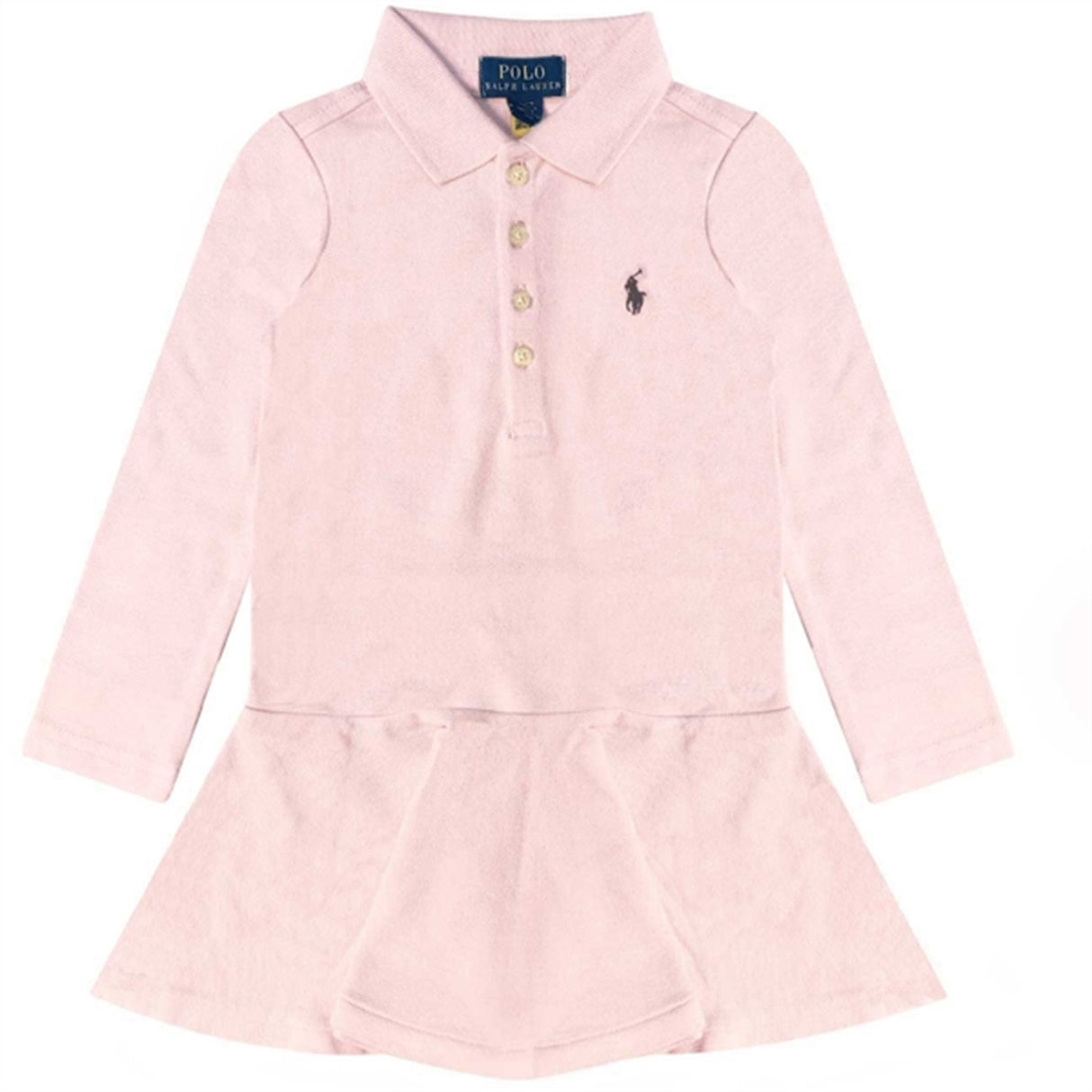 Polo Ralph Lauren Girl Kjole Hint Of Pink/Navypp