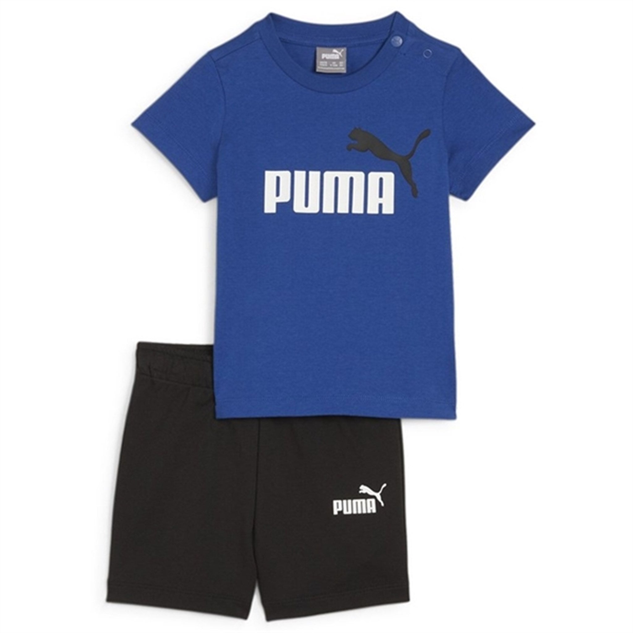 Puma Minicats T-Shirt Og Shorts Sett Blue