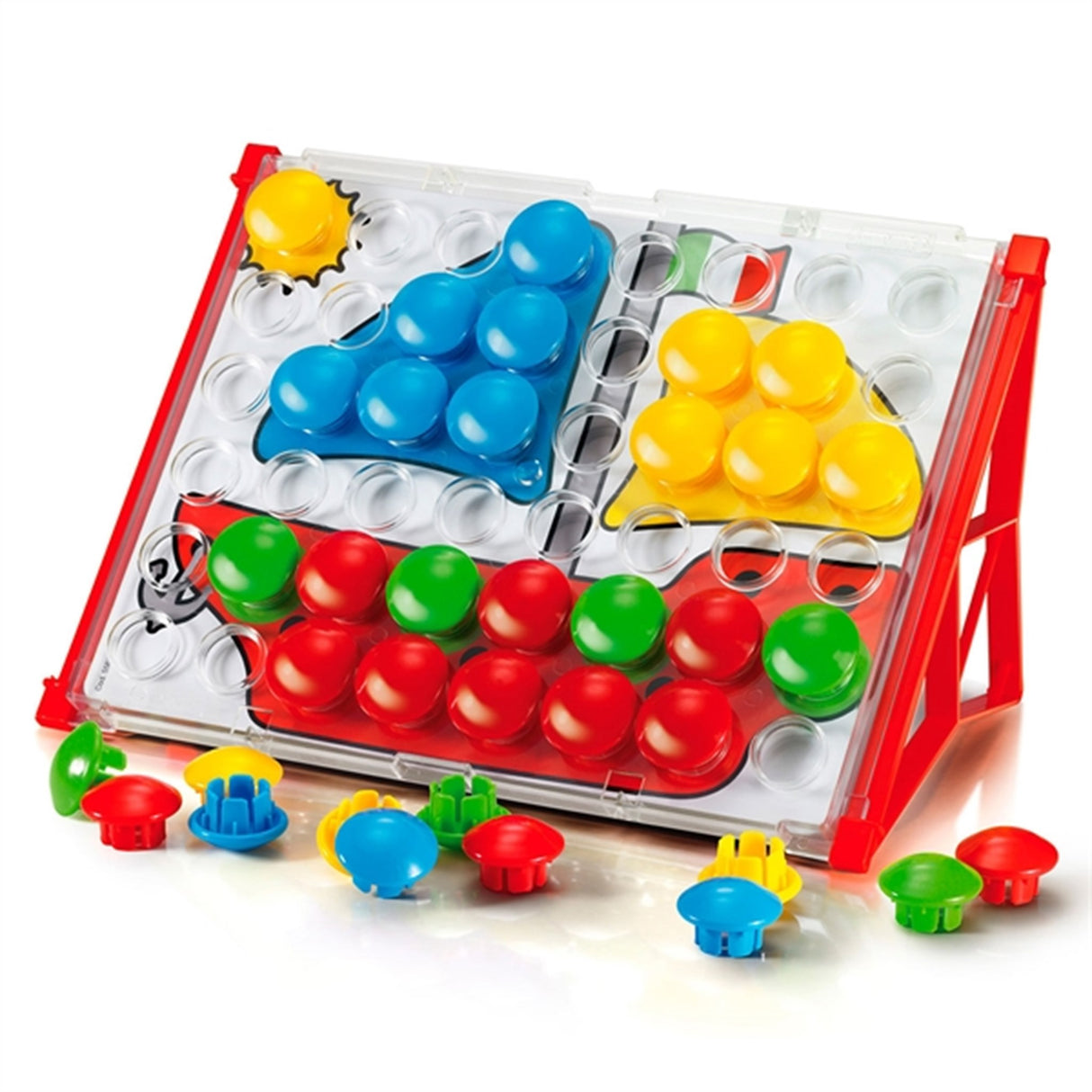 Quercetti Stiftemosaikk FantaColor Junior Basic (48 deler)