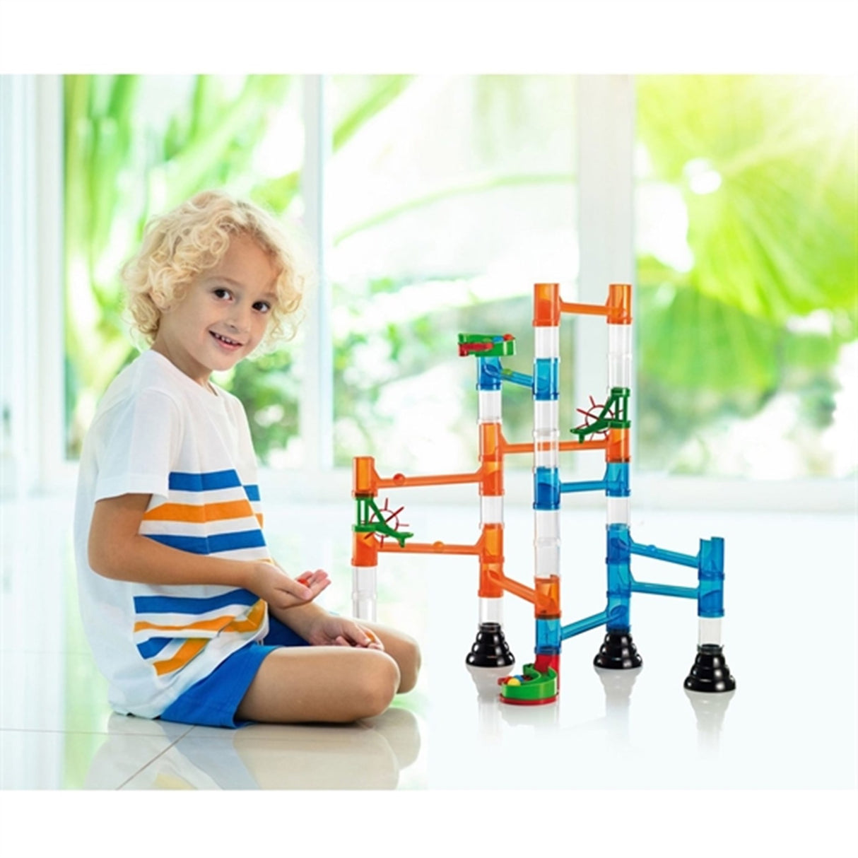 Quercetti Migoga Marble Run Gjennomsiktig Ballbane (45 deler)