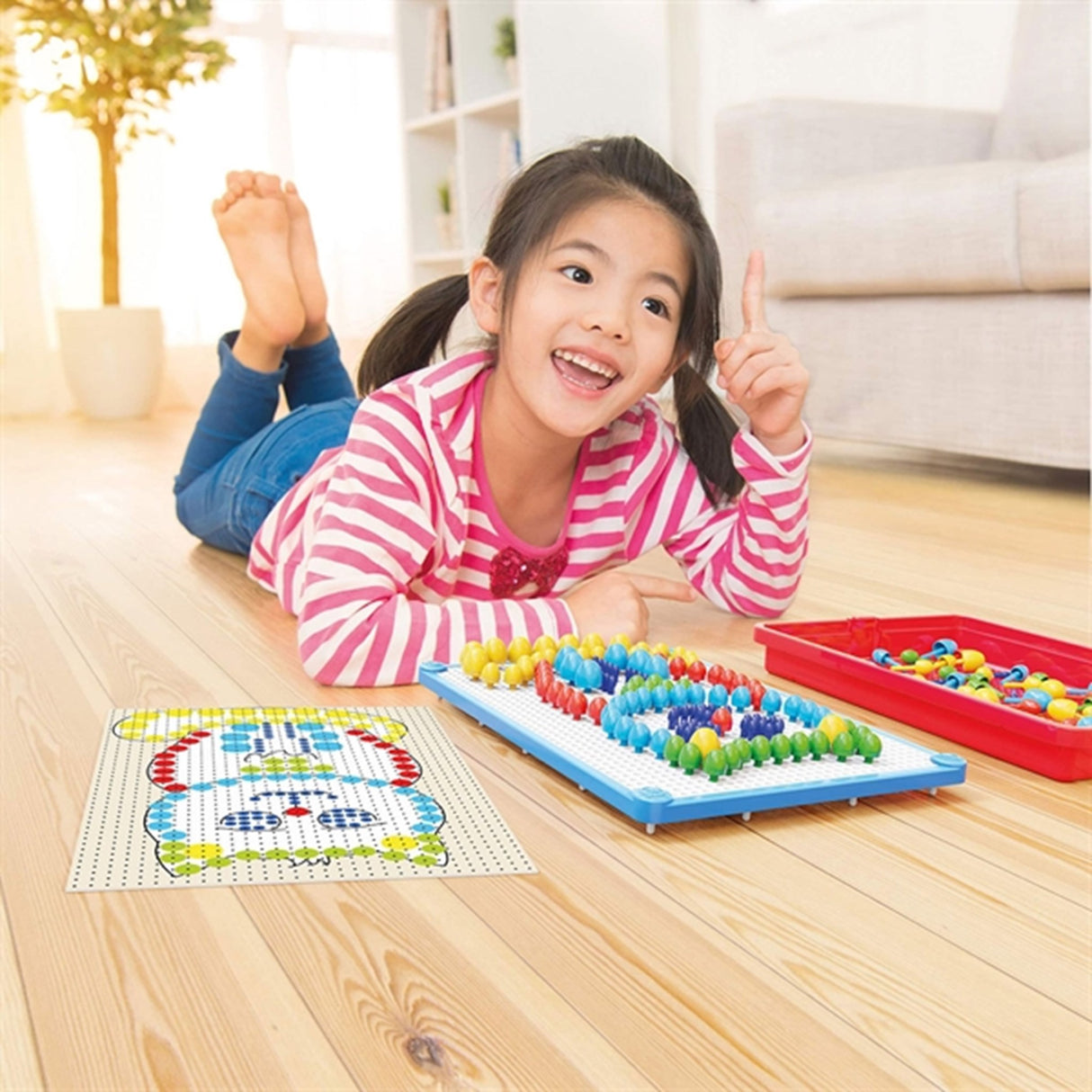 Quercetti Stiftemosaikk FantaColor Tab (150 deler)