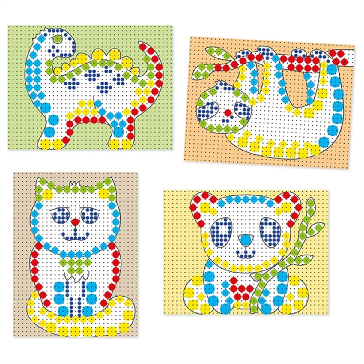 Quercetti Stiftemosaikk FantaColor Tab (150 deler)