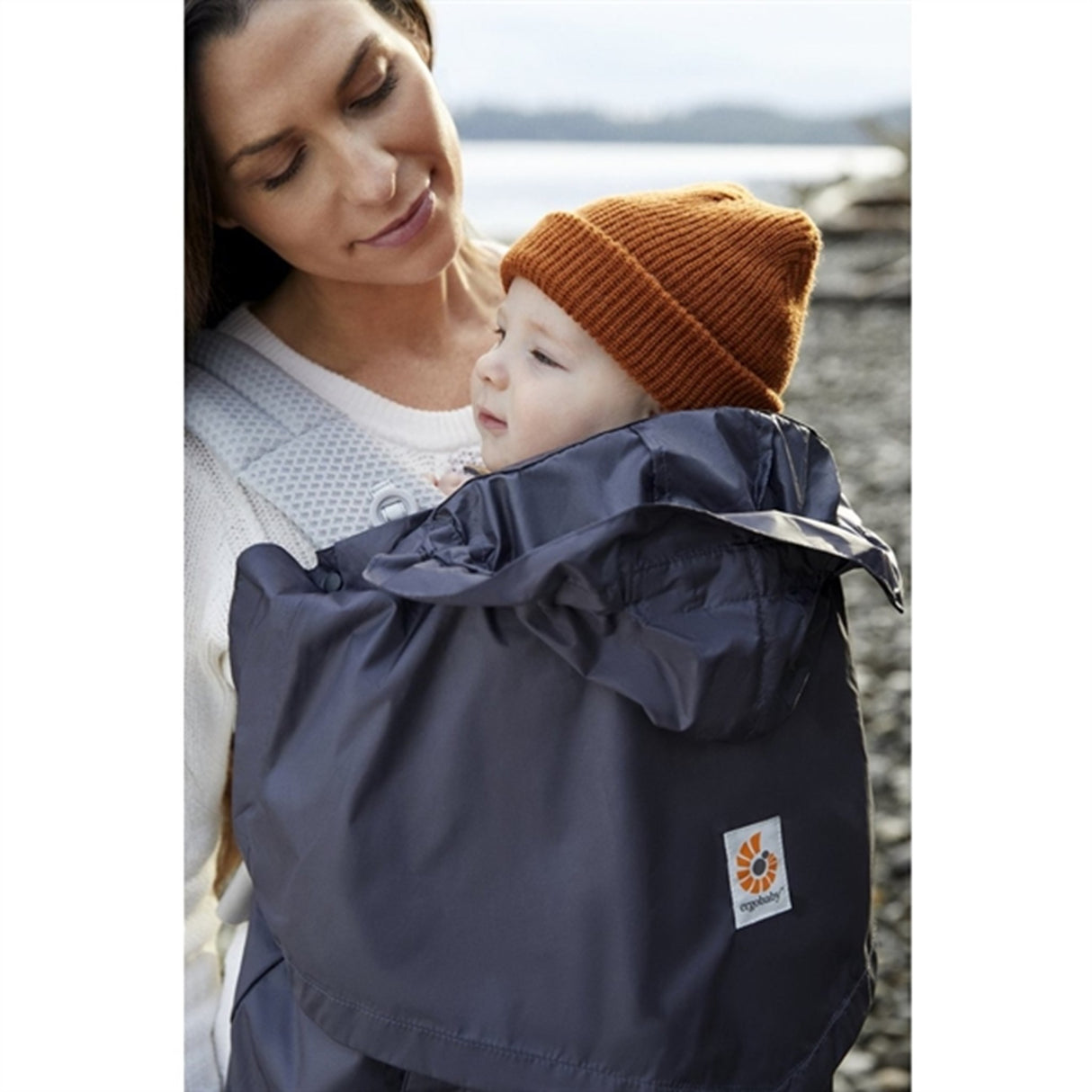 Ergobaby Regn- Og Vindtrekk Til Bæresele Charcoal / Black