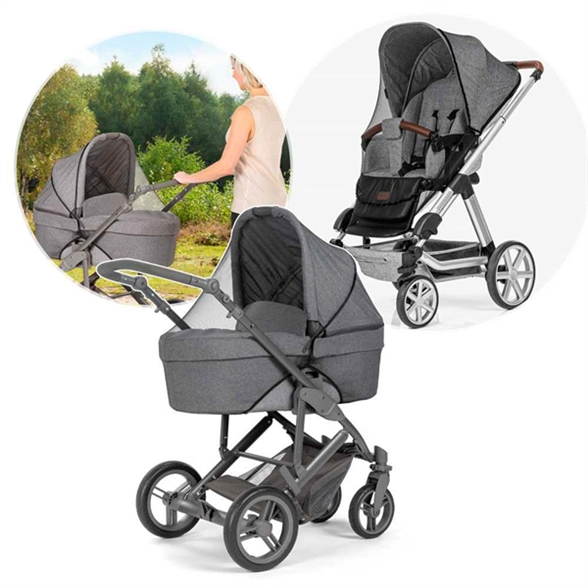 REER Universalt Insektnett - Svart