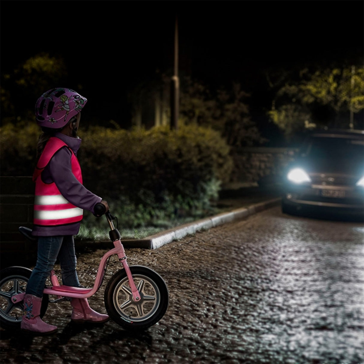 REER Sikkerhetsvest Pink