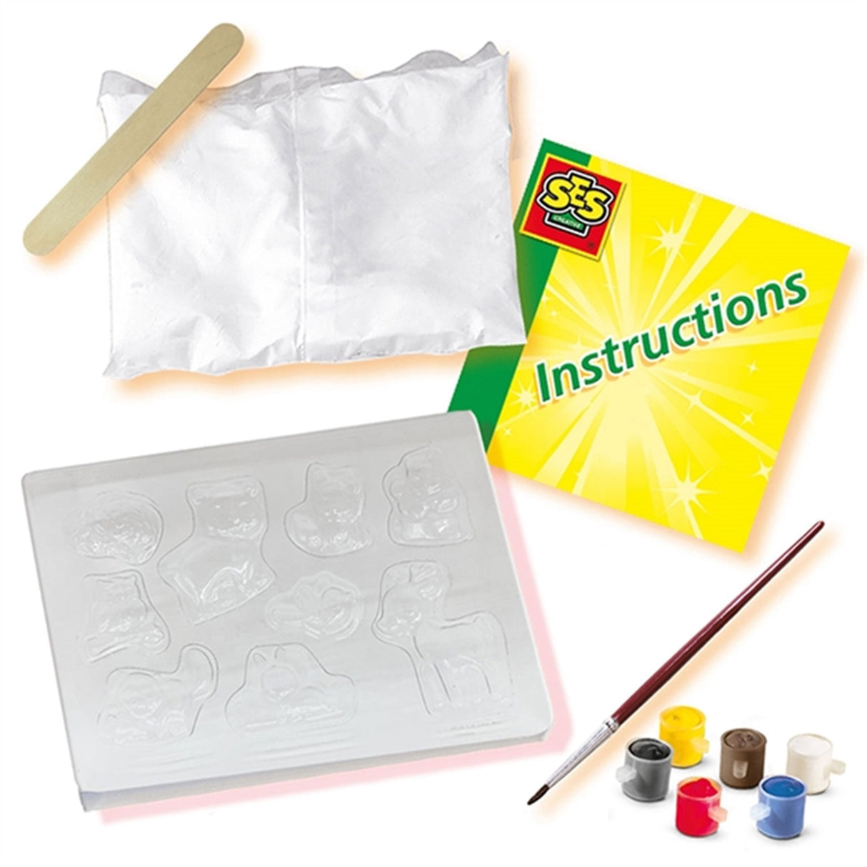 SES Creative Cast & Paint - Skogsdyr